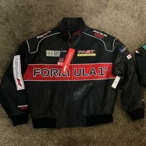 I have two pacsun formulas 1 men’s leather jackets .